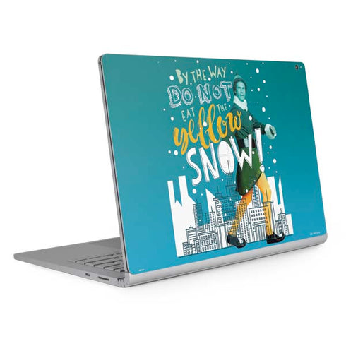 Elf Buddy Don’t Eat Yellow Snow Surface Book 2 15in Skin